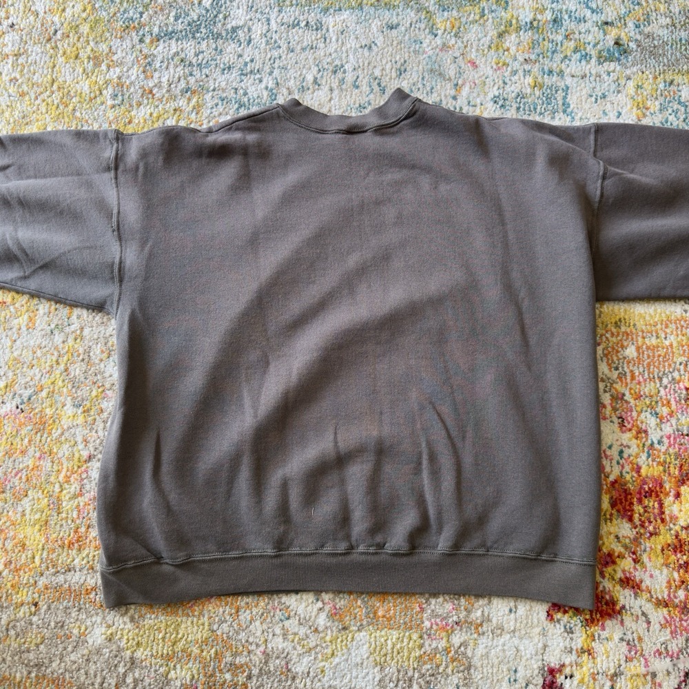 Vintage 90s Ducks Unlimited Wildlife Habitat Crewneck Sweatshirt Brown Large - Picture 3 of 7